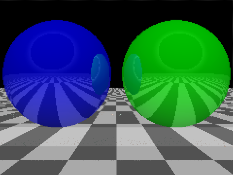 Ray Tracer with Different Reflections Algorithm remix