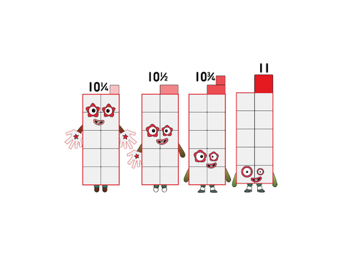 Numberblocks Forming (10.25 - 15)