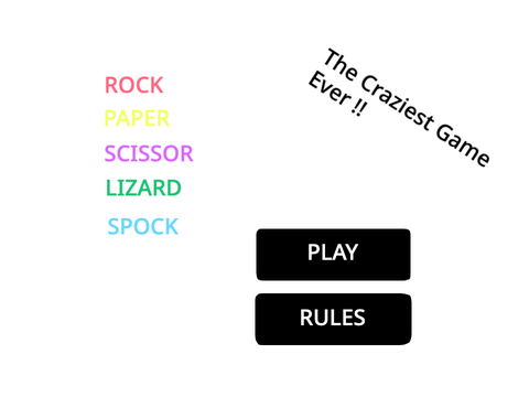 Rock Paper Scissor Lizard Spock remix