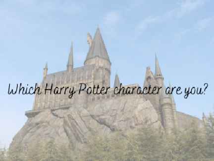 Which Harry Potter Character Are You? 