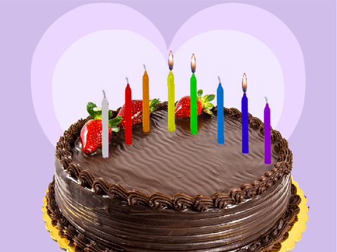 Binary Birthday Cake