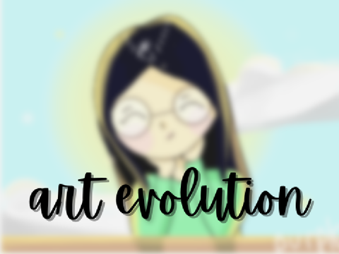 art evolution (ew my art sucked) 