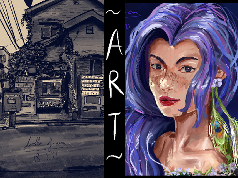 7 Doodles—An Art Dump