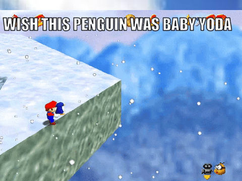Wish this penguin was baby yoda