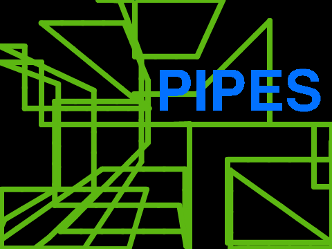 Pipes screensaver