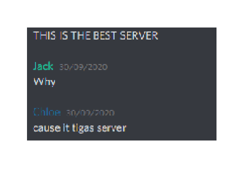 Tigas server