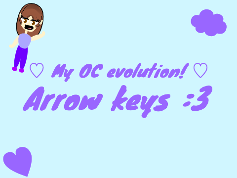 My OC evolution 
