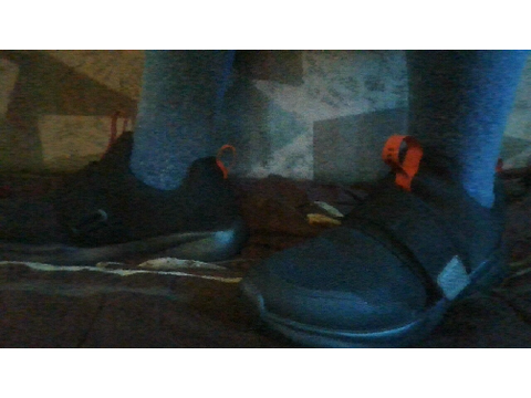 My shoes look like shaq's shoes lol... I think-