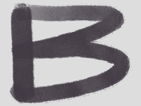 B