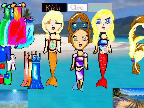 H20 Dress up: Emma, Cleo, and Rikki remix