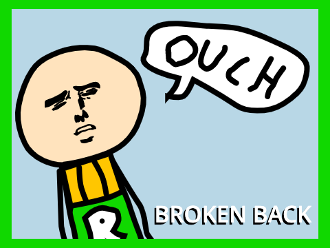 RandomAnimator78 breaks his BACK while DANCING || #animation