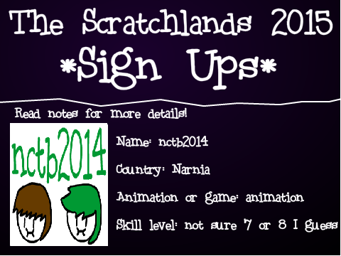 The Scratchlands 2015 *Sign Ups* remix