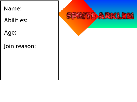 Sprite Arklem Sign Ups