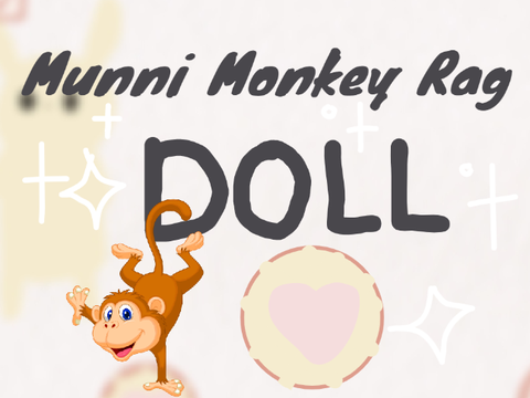 Munni Monkey Rag Doll