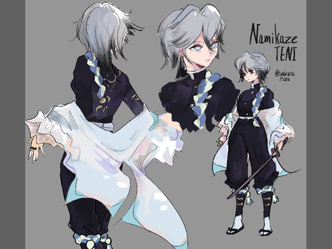 ˚☄. * namikaze teni || kny oc