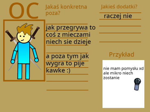 zgłaszam sie :)