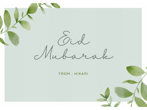 Eid Mubarak Everybody !