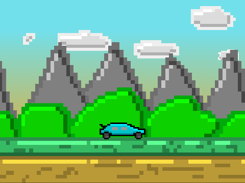 Pixel Car