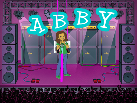Abby sings.