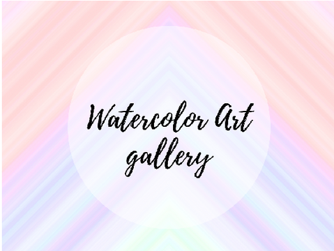Watercolor art gallery