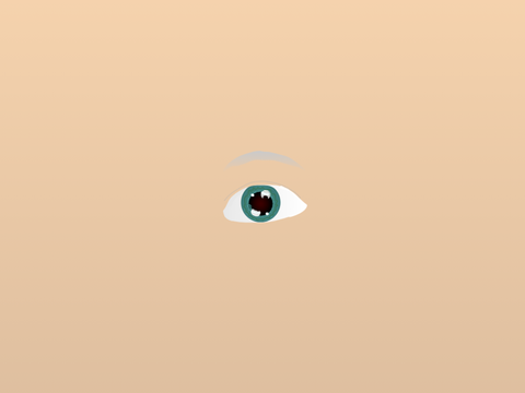 Eye realistic drawing