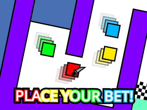 SQUARE RACE - PLACE YOUR BET!