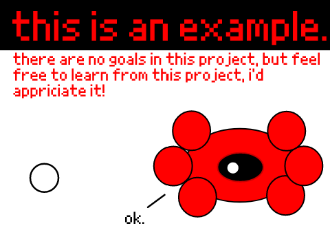 an example of red matter as a unit