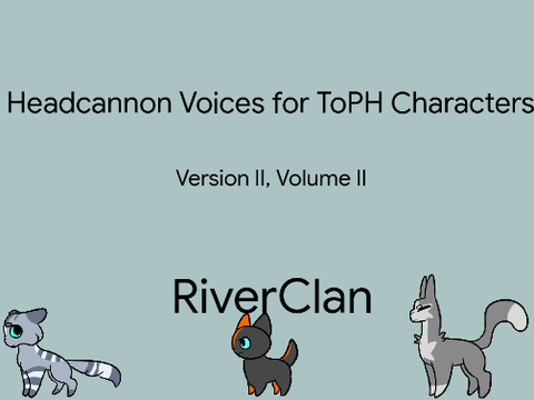 HC Voices for ToPh - Vers. ii, Vol. ii