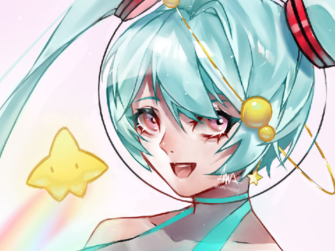 Art - Space Miku