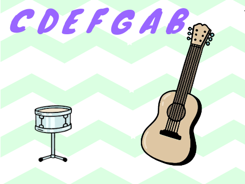 Guitar music maker