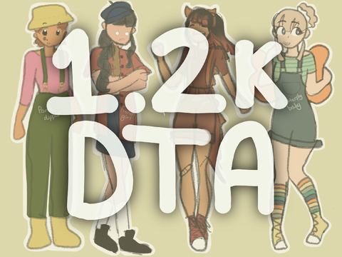 ☆ [CLOSED] 1.2k dta!