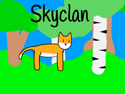 Warriors explore - Skyclan