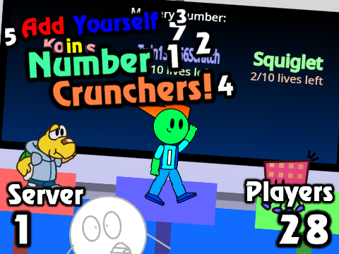 AY in Number Crunchers [ Server 1 | Remix 19 | 29 Players