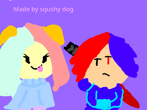 SquishyDog joined me 