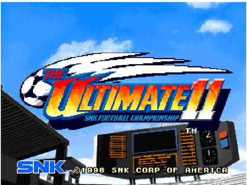 The Ultimate 11: SNK Football Championship?