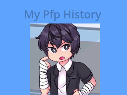 My pfp history (scratch edition)