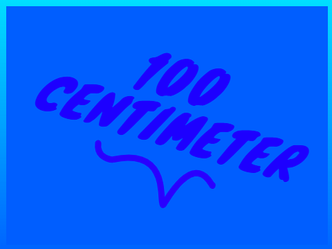 100 CENTIMETER