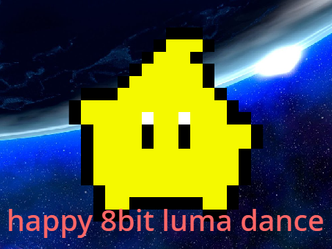 happy 8bit luma dance