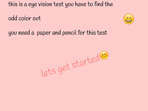 eye vision QUIZ 