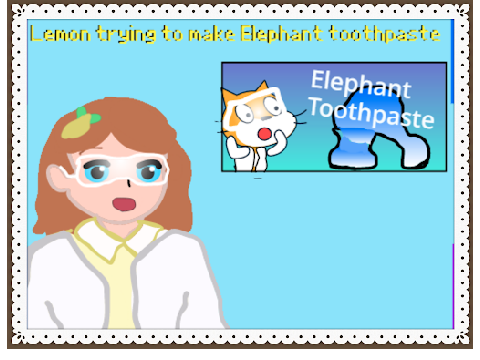 Lemon tries to make Elephant toothpaste(Lemon is Lemon)