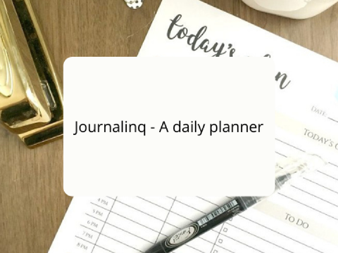 Journalinq - A free, open-source daily planner
