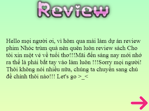 Review sách: Cho tôi xin một vé đi tuổi thơ