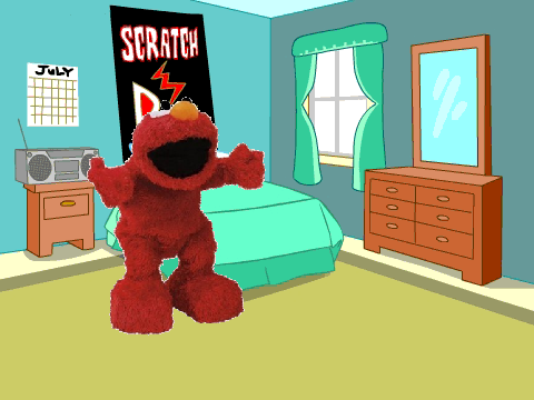 Elmo gets grounded on Easter