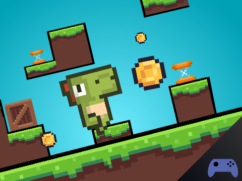 Pixel Dino (Old Ver.) DEMO (A Platforming Game)