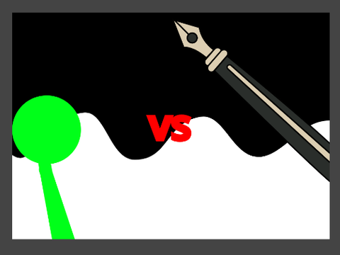 stickman vs pen