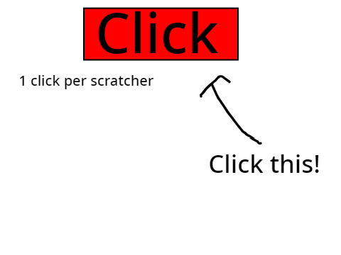 This project will explode when it gets 100 clicks