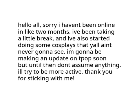 IM BACKK