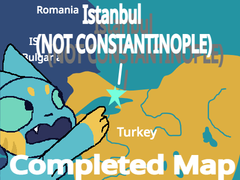 ♜Istanbul Completed Palette Map!♜