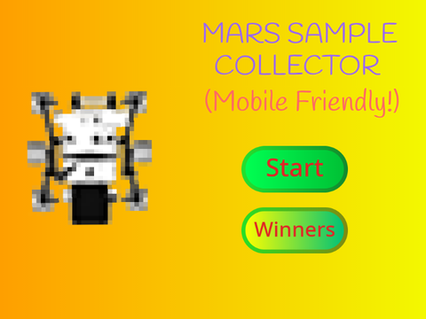 Mars sample collector (MOBILE FRIENDLY)