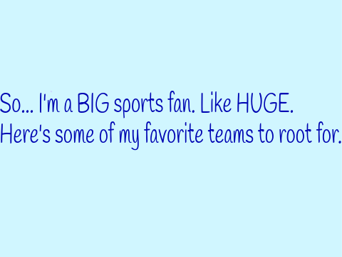 Favorite Sports Teams